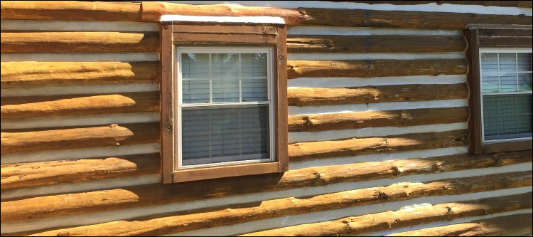 Log Home Whole Log Replacement  Lamar County, Georgia